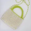 Umhängetaschen benutzerdefinierte INS handgewebte Perle DIY -Handtasche mit dem chinesischen chinesischen Stil gewebt