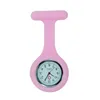 Silicone Nurse Medical Pocket Watch Fashion Pin Kerstcadeau 11 Kleur Hoogwaardige kwarts Horloges Groothandel