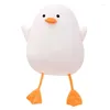 Oreiller canard peluche gros blanc endormi toy toot li lit bodhi année cadeau outil de maison et décor