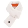 Bandanas Imitatie Fur Winter Warm Verwarming SCRANF USB Oplaadbare cervicale kraag anti-lekkageontwerp kan direct worden gewassen