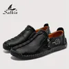 Sapatos casuais Couro Men Zapatos Brand Supotors Mocassins Slip Blipable On Driving Plus Size 39-48 Drop