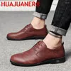 Casual Shoes 2024 Mens Leather Business Oxford Classic Minimalist For Men Fashion Formal Office Spring Autumn