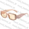 Lunettes de soleil de créateur de mode Classic Prades Sac de soleil Lunettes de soleil Lunettes de soleil extérieures pour la plage de femme pour l'homme Signature triangulaire en option 11 couleurs 700