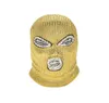 Hiphop csgo hanger ketting heren punkstijl 18k legering gouden verzilverd masker hoofd charme hanger hoge kwaliteit cubaanse ketting5497817