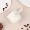 Mugs Mini Ceramic Milk Cup Cream Can Small Espresso Searrying Milk Can с шкалой для лат -смесителя измерения стакана J240428