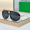 Lámina de aleación gafas de sol gafas de diseñador innovadoras para hombres 1274s gafas solas gafas playa gafas de sol de lujo de lujo anti-uV400 protección de radiación