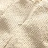 고품질 가을 우아한 패션 소형 향수 2 조각 세트 여성 셔츠 탑 트위드 스커트 정장 한국 달콤한 두 피시 세트 240412