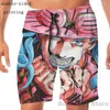 Parcours masculin Summer Imprimez pour hommes Tops Tops Femmes Gyro Zeppeli Jojos Bizarre Adventure Steel Ball Run Shorts Beach Shorts Fitness Vest