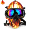 Akcesoria dymu maska ​​gazowa bong z akrylową hakah kolorowa rura paląca fantazyjna impreza platforma dab