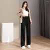 Pantaloni da donna fdfklak pantaloni da jogger a colori solidi donne ad alta vita coreana harajuku primaverili dipintetti casual femminile lunghe