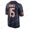 13 Caleb Williams Jersey 15 Rom Odunze Walter Payton Cole Kmet Khalil Herbert DJ Moore Eddie Jackson Brian Urlacher Tyson Bagent Mike Ditka Butkus Fußballtrikots