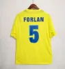 2005 2006 Villarreal Retro Futbol Formaları Ana Sayfa 05 06 Klasik Vintage Camisa de Futebol 8 Riquelme 5 Forlan 15 Kromkamp 21 Cazorla Futbol Gömlek