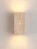 Wall Lamp Natural Yellow Cave Stone Indoor Living TV Background Bedroom Bedside Table Lighting Balcony Corridor Decoration