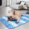 Hundkläder Stylish Pet Cooling Cushion Soft Större utrymme Utmärkt duktilitet Stor sommaris