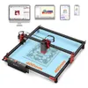 Algolaser DIY Kit 2W/5W/10W Woodworking Laser Engraver for Viginner Off-line Control 40*40cm Table CNC Cuting Engraving Machine 240423