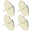 Bandlers 4 pcs Garland Holder simple Table moderne décortick Base de fer métal métal.