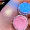 Poudre de caméléon candycolore aux paillettes, pigments en couleur pour l'art corporel, ombre à paupières, vernis à gel à ongles, tatouage au henné TCT876