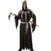 Halloween Adulte Horror Deluxe Costume effrayant la mort de la mort zombie fantôme