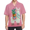 Men's Casual Shirts Mens Button Down Beach 3d Print Colorful Graffiti Zebra Pattern Hawaiian Shirt Short Sleeve Aloha