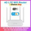 Kuwfi 4G LTE CPE Router 150ms Wireless Home 3G SIM Wifi RJ45 Wan LAN Supporto modem 10 dispositivi 240424