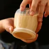 Bouteilles de rangement outil de bouteille de yogourt moule de moule à pâtisserie mousse en verre couvercle de mousse bricolage avec récipient 5pc pouding