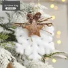 Decorazioni natalizie palline immerse perfette per le celebrazioni dell'anno migliorano il tuo favore della decorazione del tema della neve dell'albero