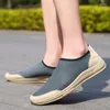 Casual Shoes Men Breattable Leather Mesh Fashion Sneakers Summer Loafers slip-ons loafer körning