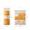 Storage Bags Hanging Organizers Shelves Multifunctional Wall Door Closet Pockets Cotton Linen Fabric Over Bag