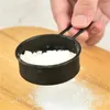 Narzędzia do pieczenia Sugar w proszku sito Sito Grzywny 430 Stal nierdzewna uniwersalna małe narzędzie domowe mąka ręczna 40