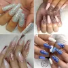 Liquids Pink Clear White Acrylic Powder Nail Art Dust Crystal Polymer Premium Powder Nail Tips Carving Extension French No Need UV Lamp