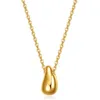 Colliers pendants Gold Couleur Chic Drop Drop femme Collier en acier inoxydable amour anniversaire maman maman femme cadeaux