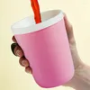 Bouteilles d'eau Jui de fruits Slushy Maker Cup Pas besoin de brancher les appareils de congélation à smoothie ménage