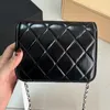 Mini étoile Sac à taille 24c Sac de créateur de luxe Sac de la chaîne de mode pour femmes en cuir authentique sac à bandoulière de haute qualité portefeuille à main