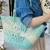 Sac de plage de luxe pour femmes France Single Sac à main Nouveau panier de paille tissé à la main