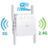 Roteadores wi -fi repetidores 5g wi -fi amplificador sinal de 1200 mbps wi -fi unsender rede wi fi booster de 5 GHz de longo alcance repetidor wifi sem fio