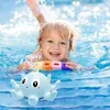 Baby Bad Spielzeug Baby Bad Spielzeug Sprühwasser Dusche Badespielzeug für Kinder Elektromwalwal Bad mit leichter Musik LED LEGS LICHTSPERTIGEN OOL BADETBUCH