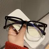 선글라스 대형 근시 렌즈 안경 여성 남성 반 블루 라이트 근시 근시 근시 디오피아 렌즈 안경 고급 처방 안경 선글라스 선글라스