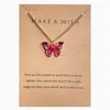 Collane a ciondolo Fashion Bohemian Gold Butterfly Necklace Ladies Clavicle Chain Jewelry Gift Accessorio in BK Dropse Deliverys Pendants Dhlmi