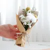 Fleurs décoratives mini bouquet de fleurs séchées petit mariage cadeau de mariée pour les accessoires de décoration de boîte de la Saint-Valentin