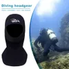 Blijf duiken 3 mm neopreen duikkap met schouder snorkeluitrusting hoed zwemkap winter warm wetsuit spearfishing 240426