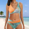 Swimwear femminile Volalo 2024 Bikini High Bikini Sexy Swimsuit Women Push Up Bareding Set Set 5xl Beach Swimming