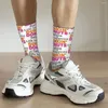 Les chaussettes pour hommes se produisent ... Dunkin Donuts aide les bas de qualité Harajuku toute la saison pour les cadeaux de l'homme