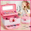 Sets Girl Make Up Kits for Girls Washable Make Up Kits For Girls Real Girls Makeup Kit para crianças 812 Iniciantes Makeup Girl Girl