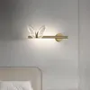 Lampade a parete a LED a farfalla moderna per illuminazione interno SCONCI LAMONO PER CAMERE CAMERA CAMERE BALCONE SOGGIORO DEL SOGGIORO DEI DECIVI