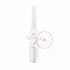 Latest Transparent 14MM Male Pyrex Glass Pipes Filter Handpipes Cigarette Holder Dabber Tips Portable Diffuser Smoking Waterpipe Oil Rigs Straw Hand Tube DHL