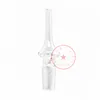 Latest Transparent 14MM Male Pyrex Glass Pipes Filter Handpipes Cigarette Holder Dabber Tips Portable Diffuser Smoking Waterpipe Oil Rigs Straw Hand Tube DHL