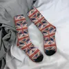 Socks Socks Union UK Flag uomini Donne Polyester Casual Kingdom Country United Crazy Spring Summer Autunno inverno Regalo