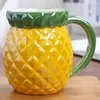 Mokken Creative Cute Pet Fruit Cup Ceramic Cup Aangepaste kinderbeker Melk Cup Europeaan en American Office Cup J240428