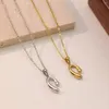 Pendant Necklaces Small Niche Design U-shaped NecklaceSimple Versatile High-end Collarbone Chain For Women