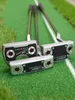 Välj Squareback Phantom X Straight Semicircle Cowhorn Golf Putters 3235 Inch Steel Axel With Head Cover 240425